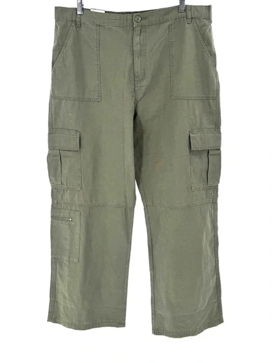 Aero Utility Cargo Pants Mid Rise Straight Leg Relaxed Fit XXL NWT - Picture 3 of 6